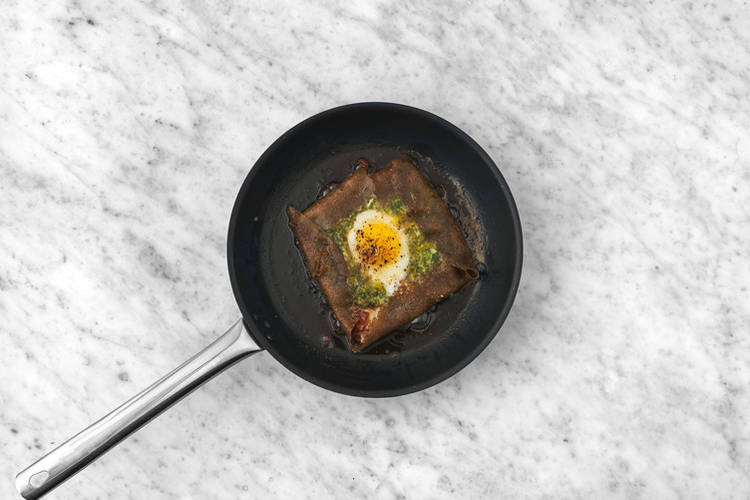 Galettes en construction