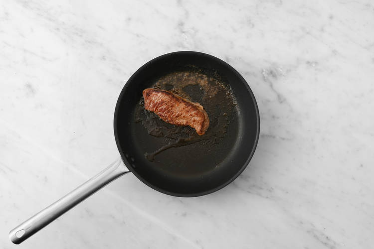 Roast the sirloin tip