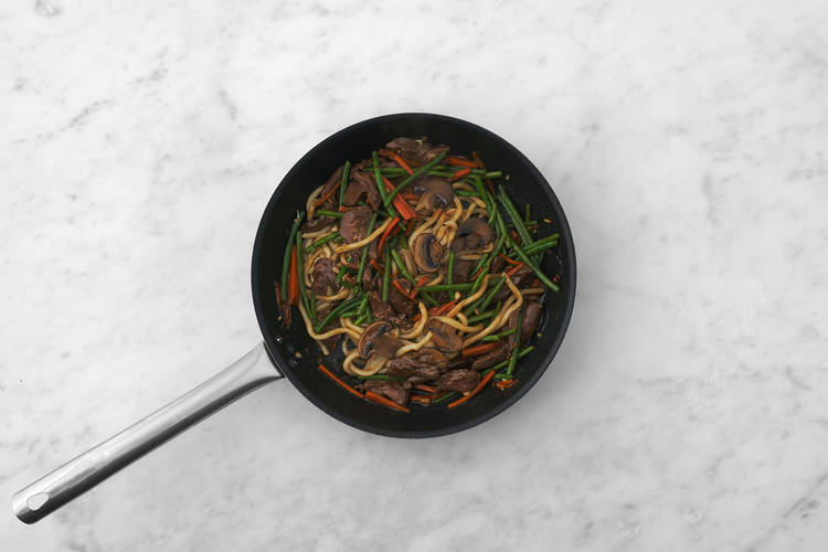 Make the stir-fry