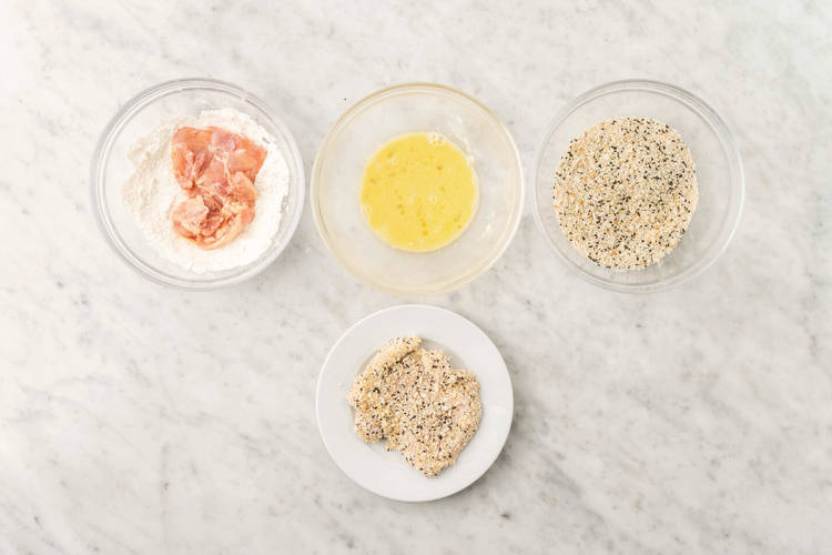 Prep the chicken 