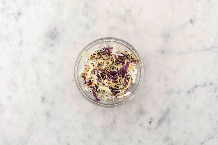 Toss the slaw 
