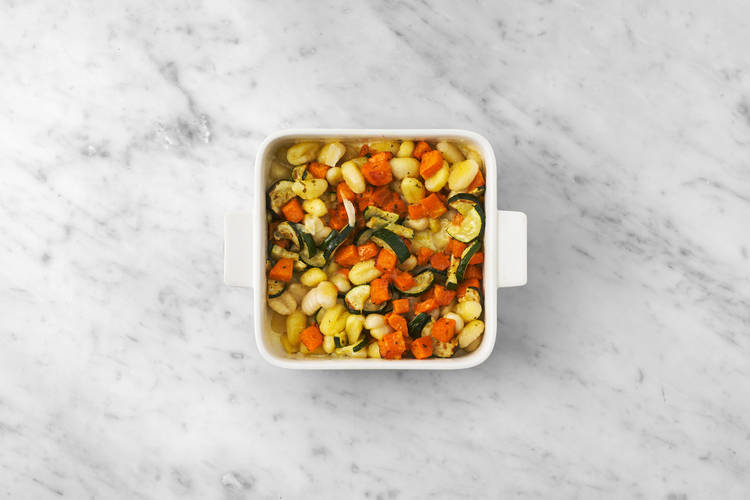 Finish the gnocchi