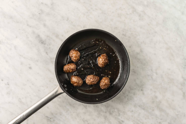 Cook the rissoles