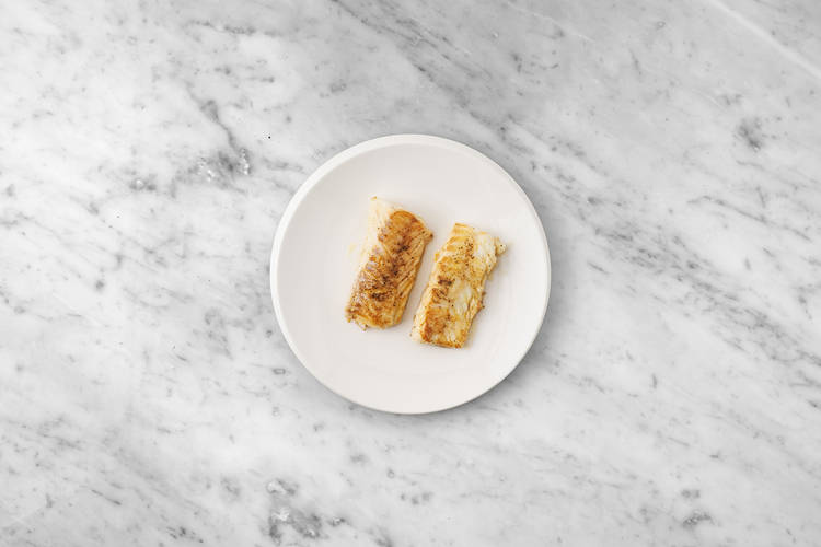 Cuocere pesce e verdure