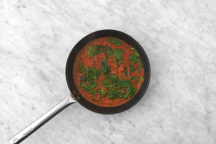 Add the Spinach