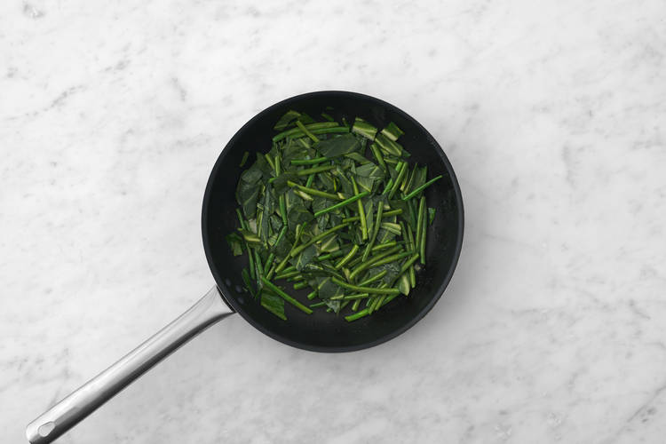 Cook veggies