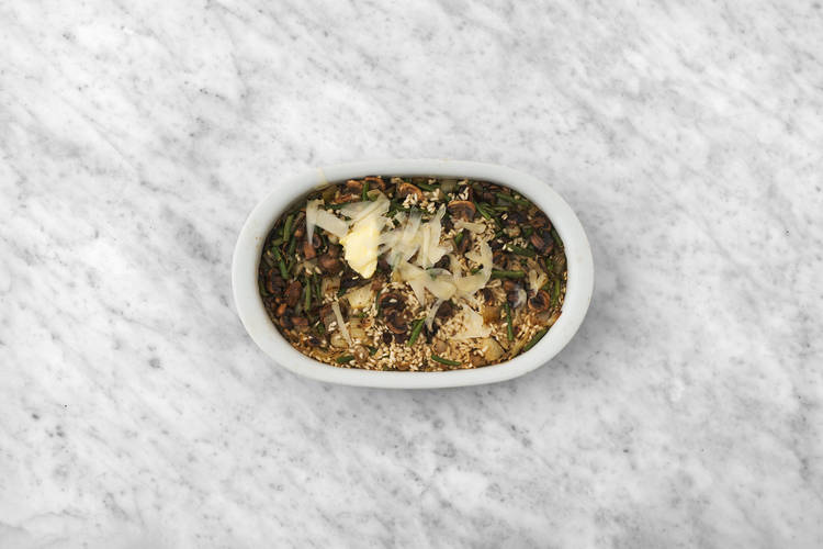 Finish the risotto