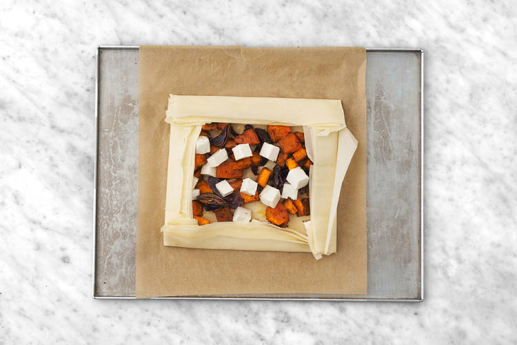 Assemble the galette