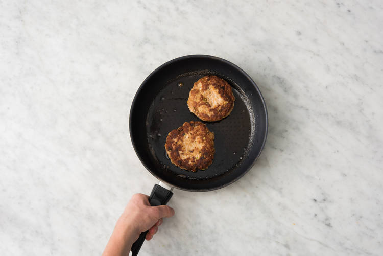 Make & cook the patties