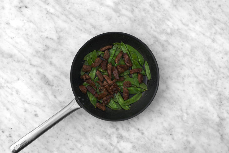 Cook the beef & bring it all together
