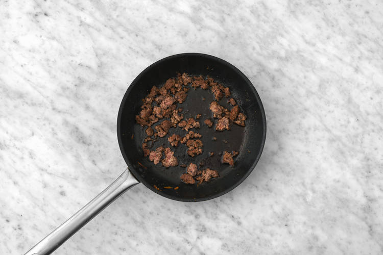 Cook the beef