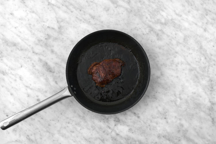 Cook the tofu