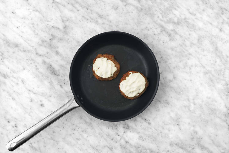 Hamburguesas al fuego