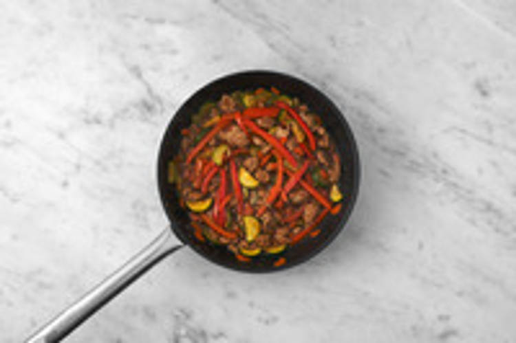 Cook the veggies & tofu