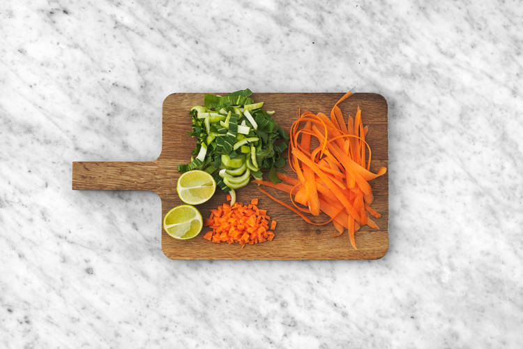 Forbered grøntsager