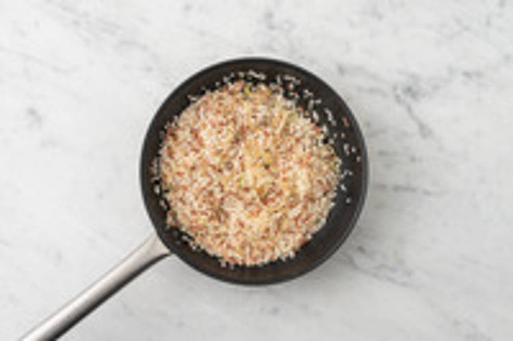 Start the risotto