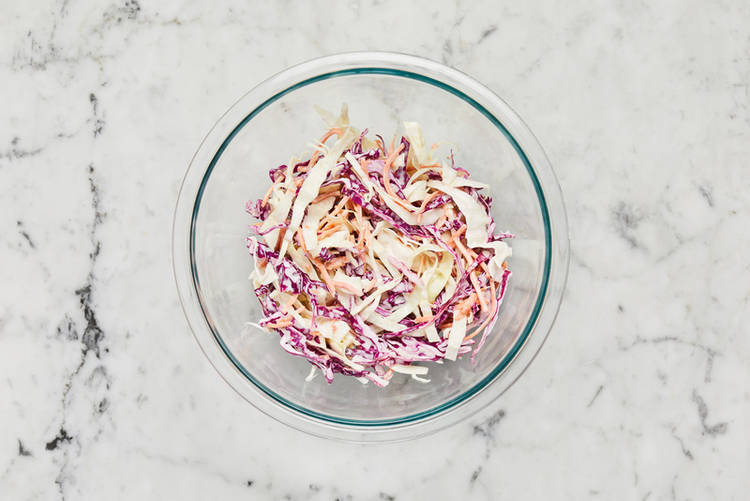 Prep and make slaw