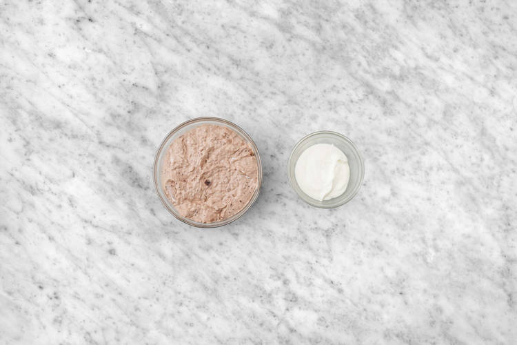 Næste morgen - tilsæt yoghurt