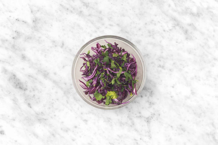 Make the coleslaw