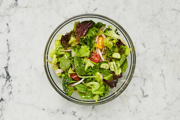Assemble salad