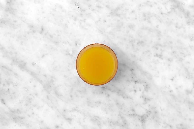 Préparer la vinaigrette