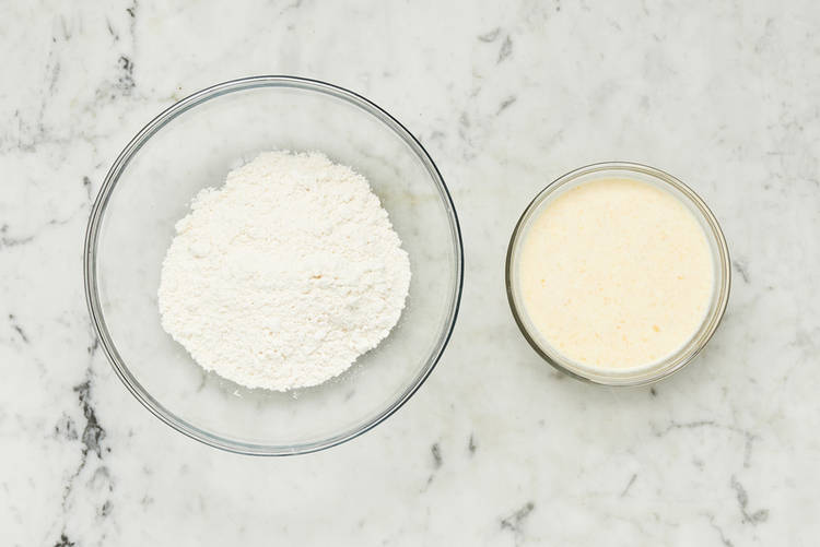 Prep and make batter