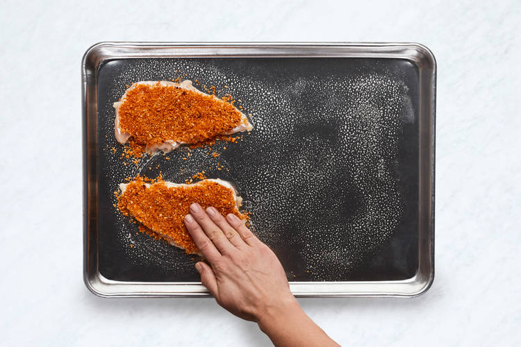 COAT & ROAST CHICKEN