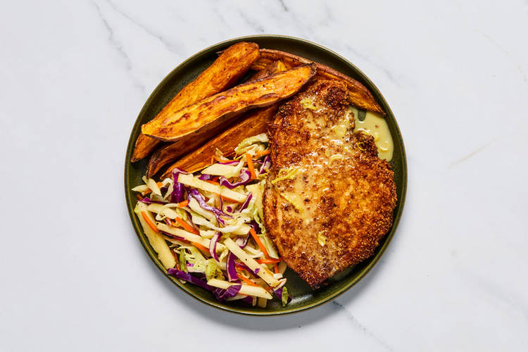 Make salad and serve