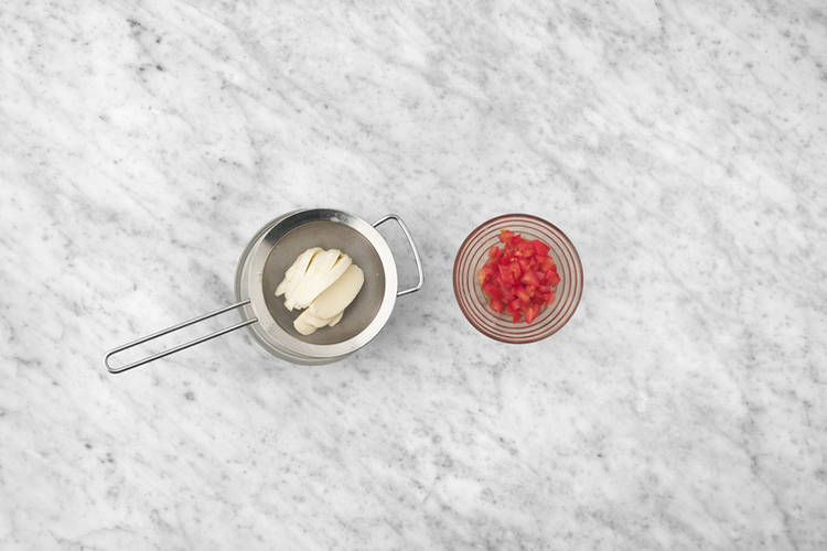 Prepara los ingredientes