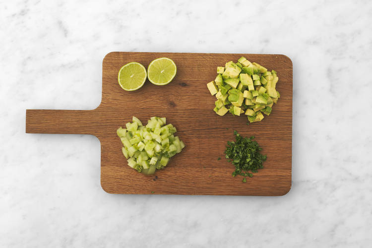 Tagliare gli ingredienti