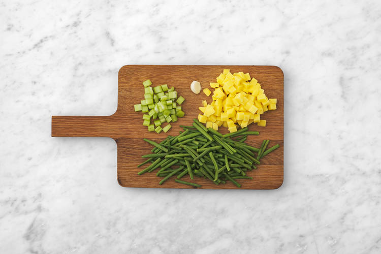 Tagliare le verdure