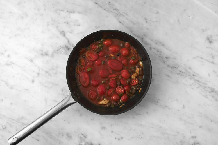 Unire la salsa