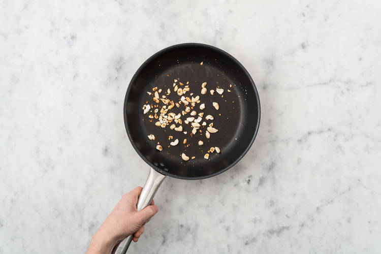 Rosta cashewnötter