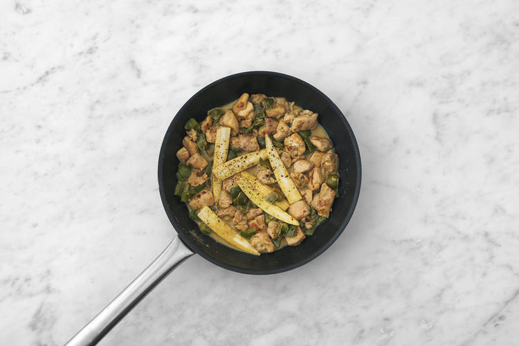 Add the Baby Corn
