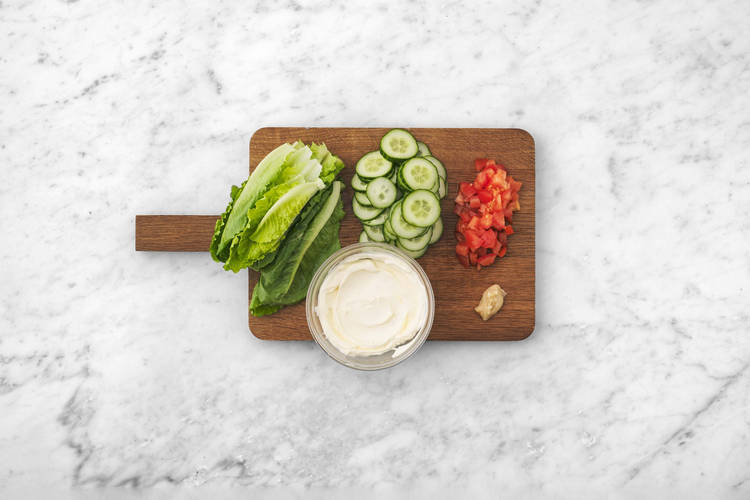 Forbered grønnsaker