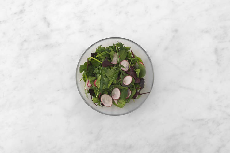 Salade maken