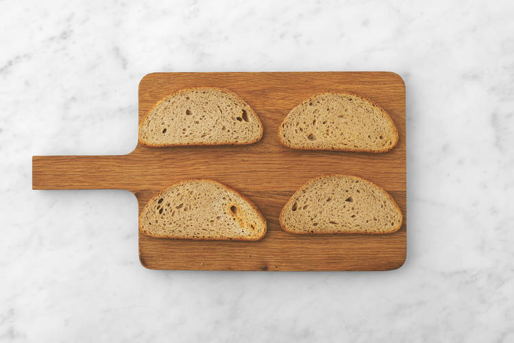 Toast the sourdough
