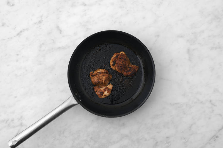 Cook the chicken