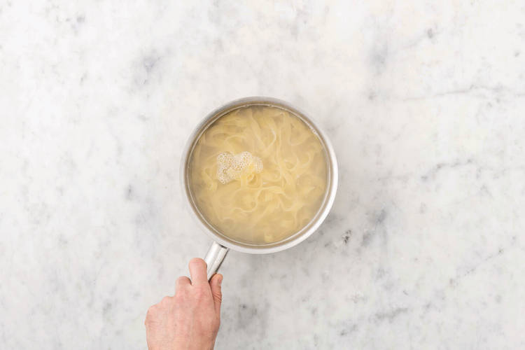 Cook the pasta