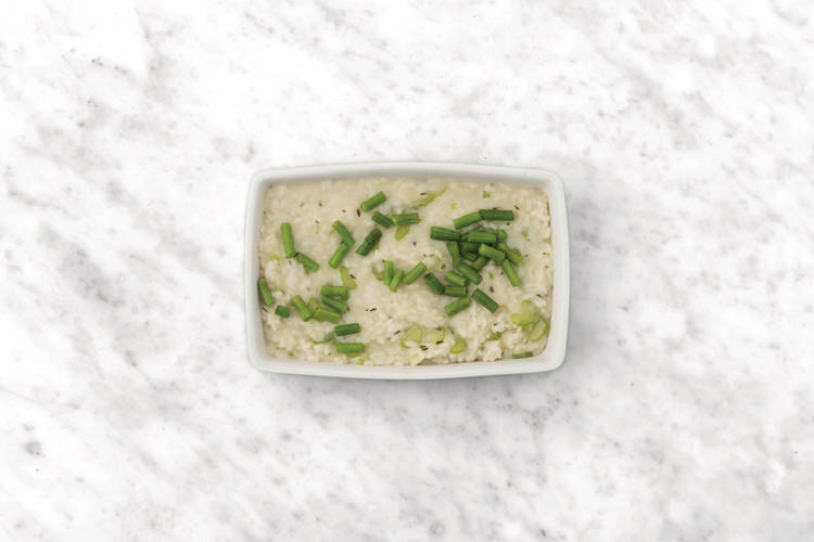 Finish the risotto