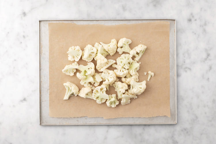 Roast the cauliflower