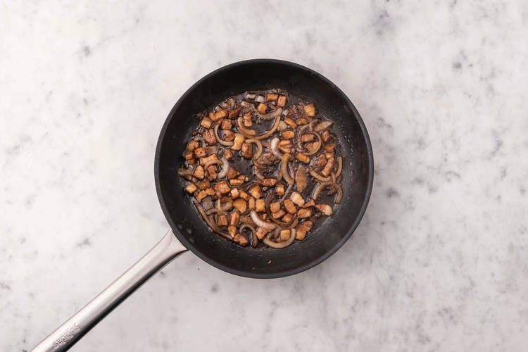 Make the caramelised onions