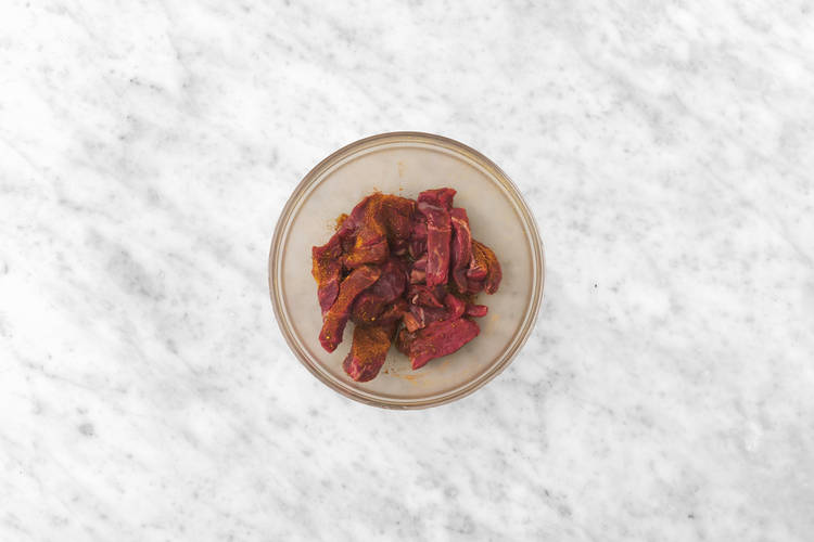 Flavour the beef