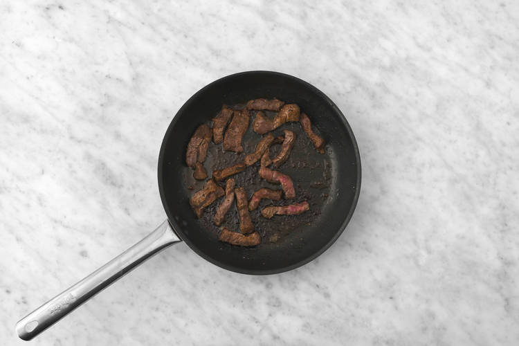 Cook the beef