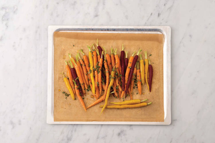 Prep the carrots