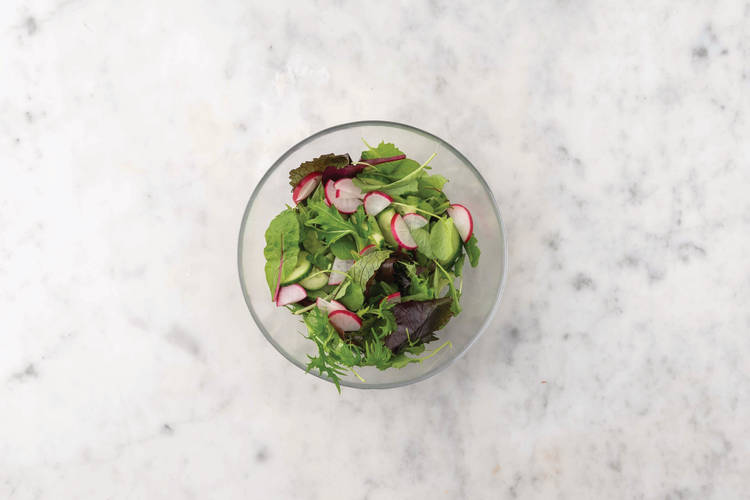 Toss the salad