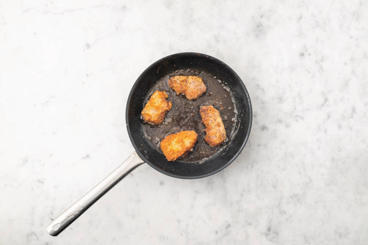 Cook the pork