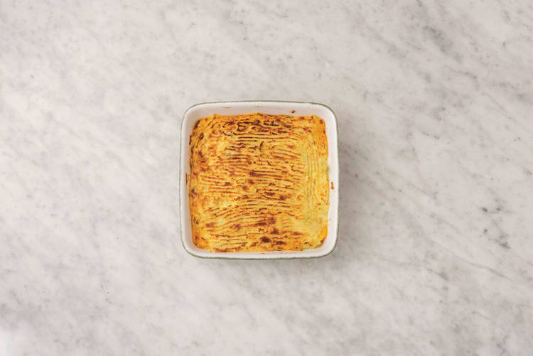 Grill the pie 