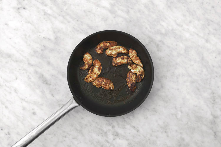 Cook the chicken