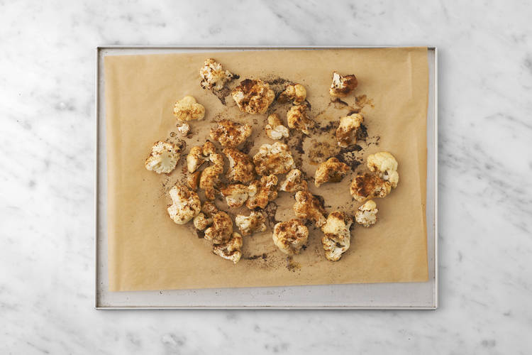Roast the cauliflower